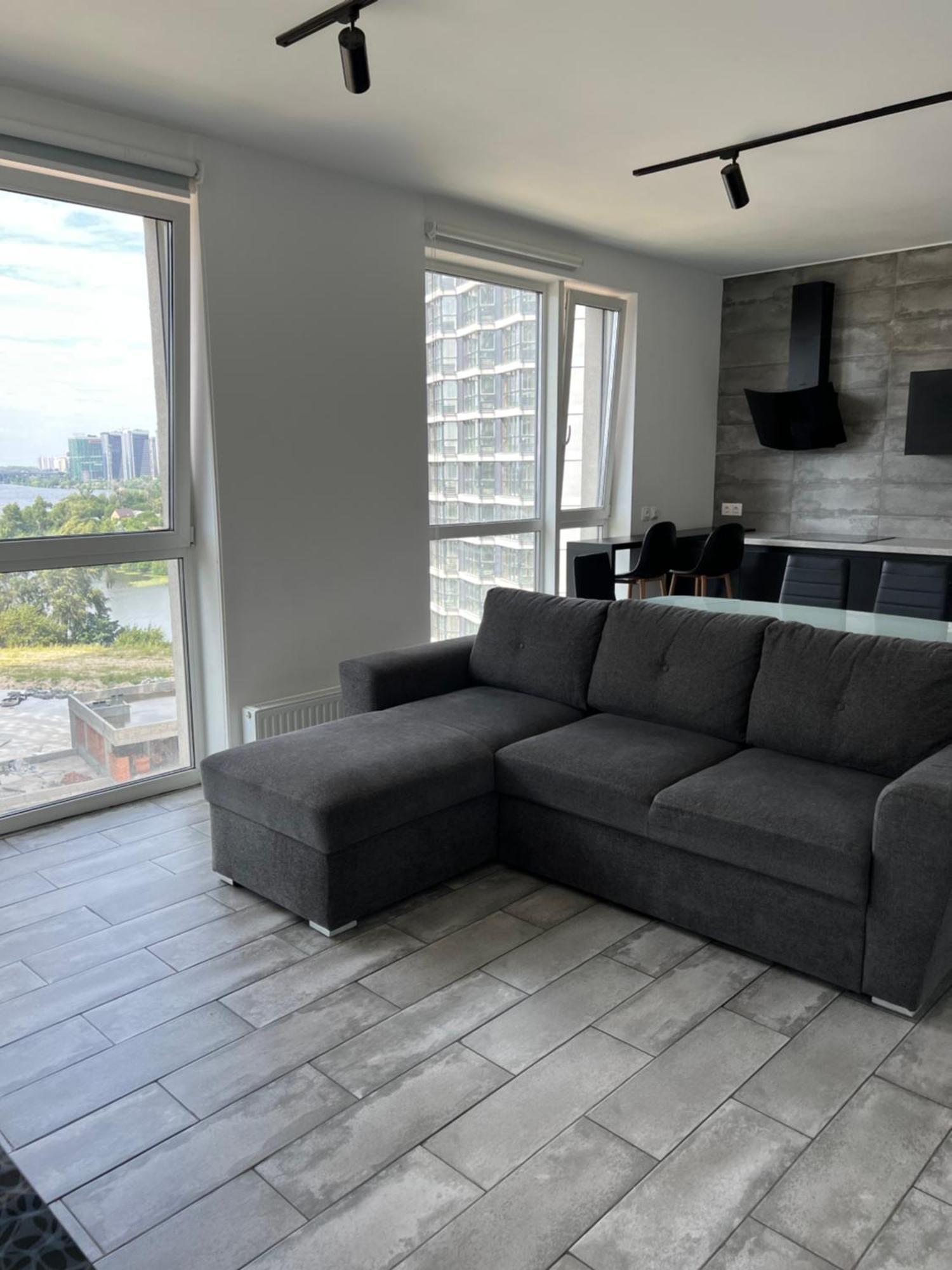 4 Rooms Apartment With A View Of The Dnieper River Kyiv Exterior foto